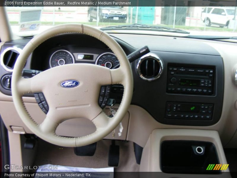 Redfire Metallic / Medium Parchment 2006 Ford Expedition Eddie Bauer