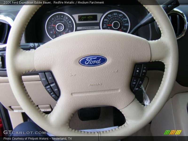 Redfire Metallic / Medium Parchment 2006 Ford Expedition Eddie Bauer