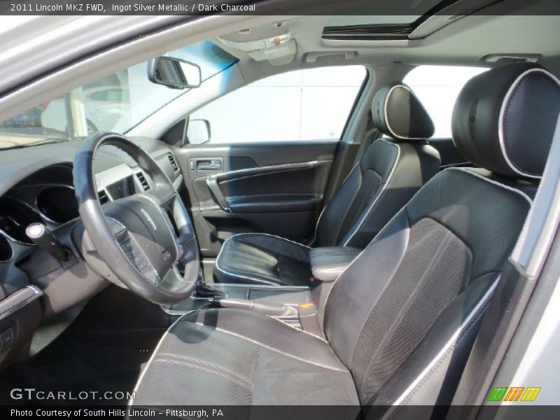 Ingot Silver Metallic / Dark Charcoal 2011 Lincoln MKZ FWD