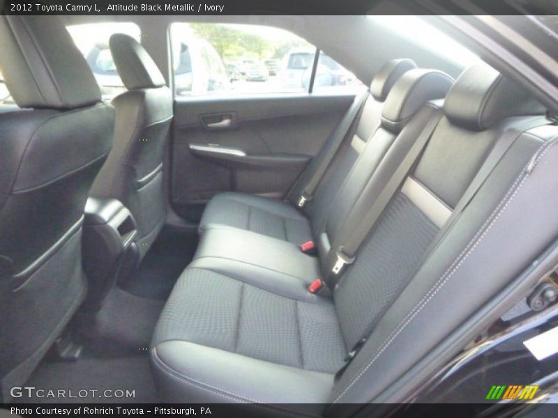 Attitude Black Metallic / Ivory 2012 Toyota Camry L