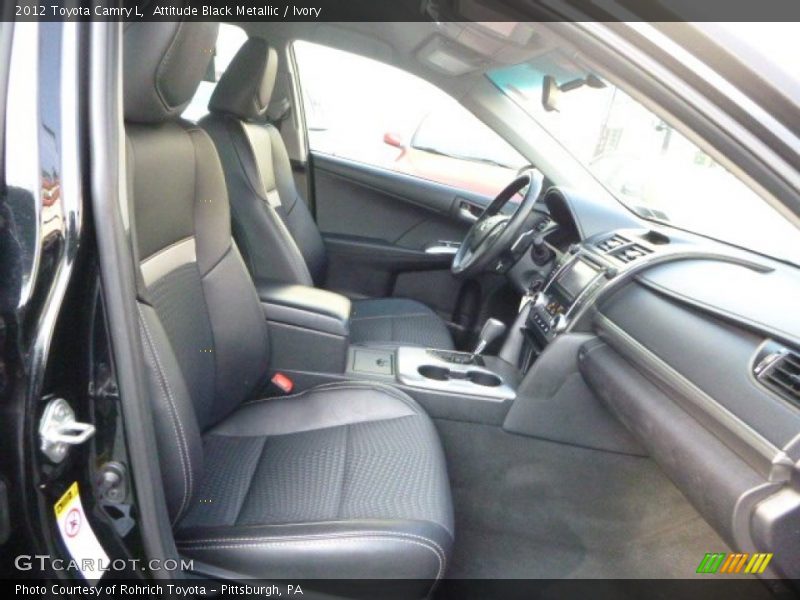 Attitude Black Metallic / Ivory 2012 Toyota Camry L