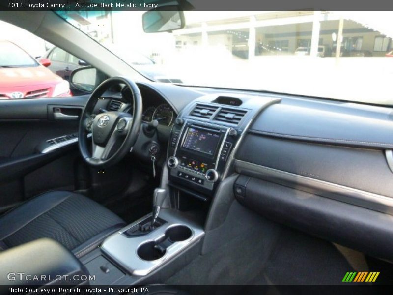 Attitude Black Metallic / Ivory 2012 Toyota Camry L
