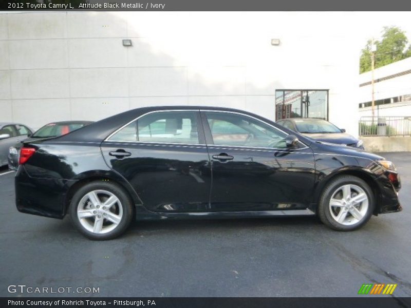 Attitude Black Metallic / Ivory 2012 Toyota Camry L