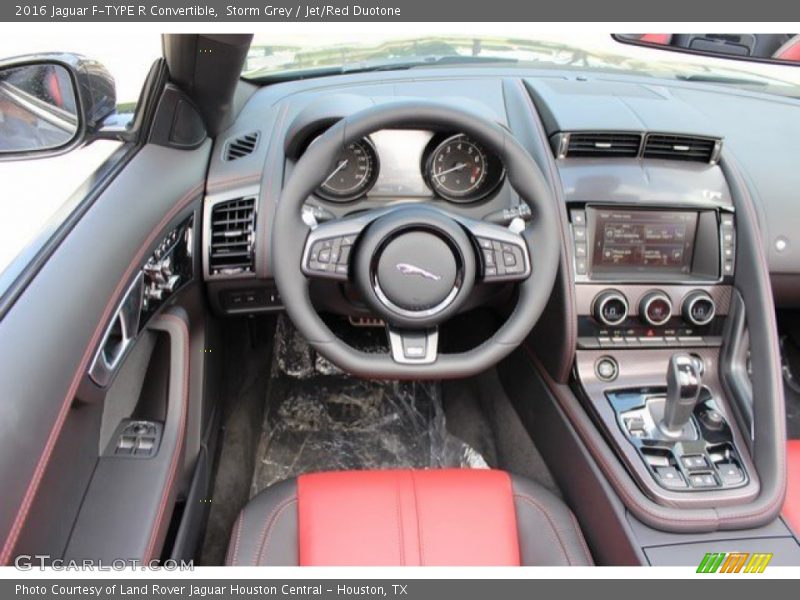 Dashboard of 2016 F-TYPE R Convertible