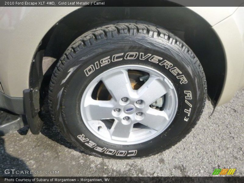 Gold Leaf Metallic / Camel 2010 Ford Escape XLT 4WD