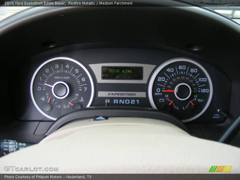 Redfire Metallic / Medium Parchment 2006 Ford Expedition Eddie Bauer