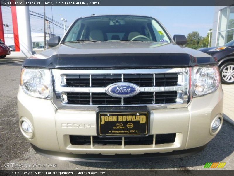 Gold Leaf Metallic / Camel 2010 Ford Escape XLT 4WD