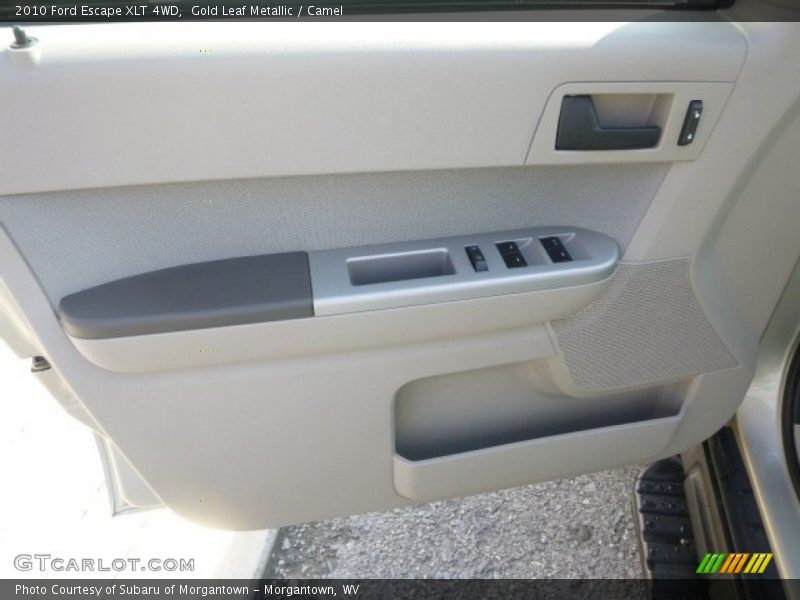 Gold Leaf Metallic / Camel 2010 Ford Escape XLT 4WD