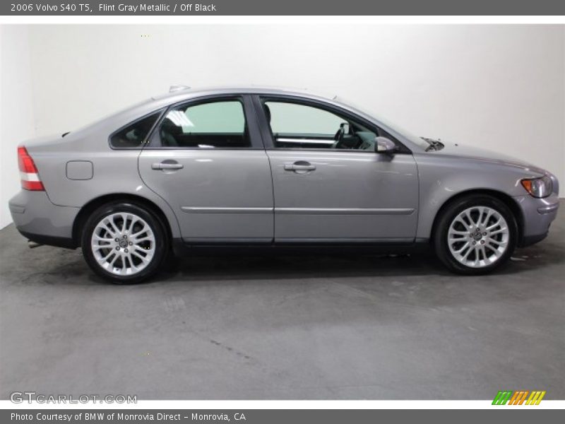 Flint Gray Metallic / Off Black 2006 Volvo S40 T5