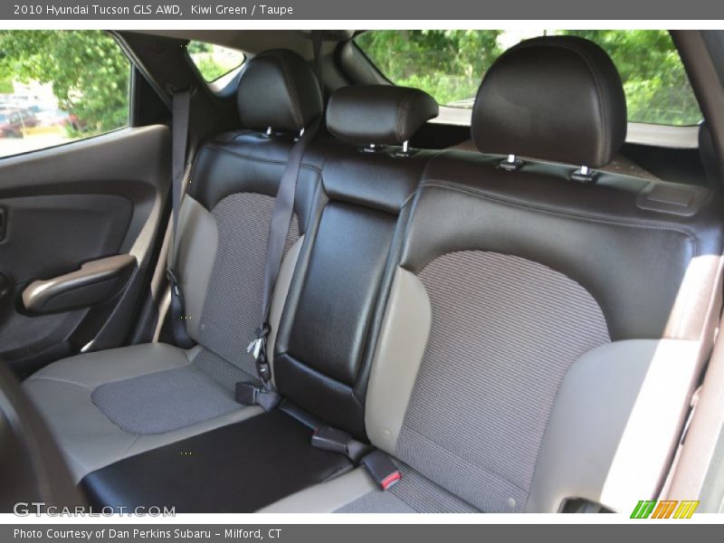 Kiwi Green / Taupe 2010 Hyundai Tucson GLS AWD