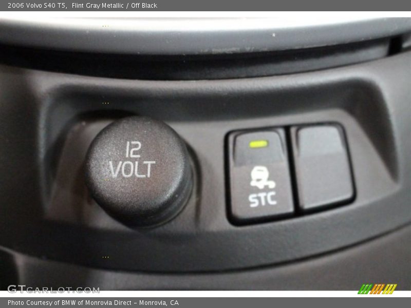 Flint Gray Metallic / Off Black 2006 Volvo S40 T5