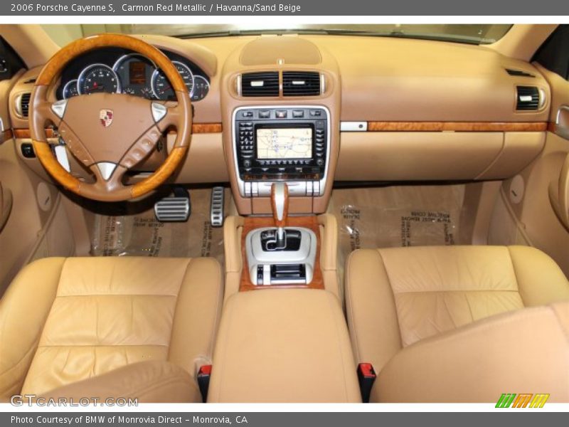 Carmon Red Metallic / Havanna/Sand Beige 2006 Porsche Cayenne S