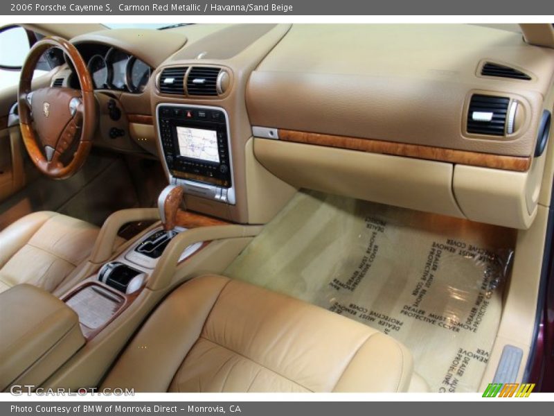 Carmon Red Metallic / Havanna/Sand Beige 2006 Porsche Cayenne S