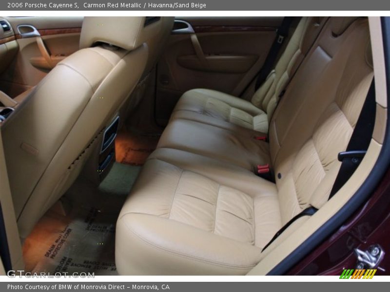 Carmon Red Metallic / Havanna/Sand Beige 2006 Porsche Cayenne S