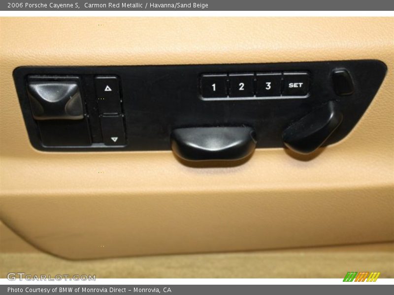Carmon Red Metallic / Havanna/Sand Beige 2006 Porsche Cayenne S