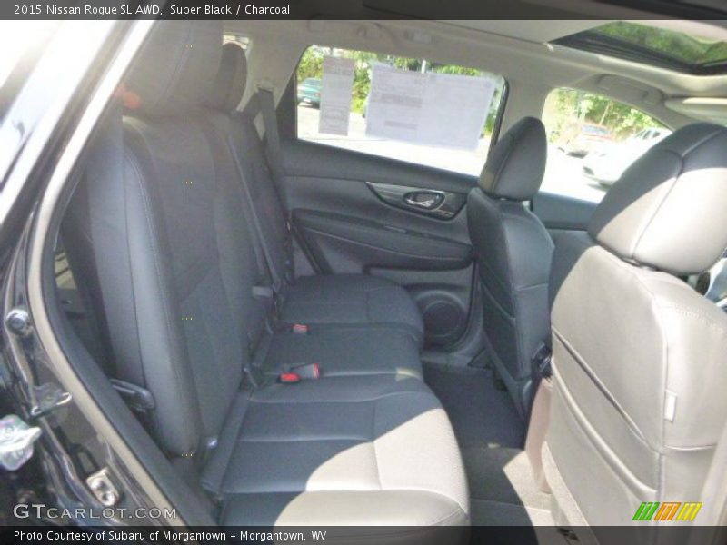 Super Black / Charcoal 2015 Nissan Rogue SL AWD