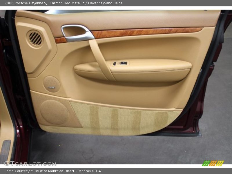 Carmon Red Metallic / Havanna/Sand Beige 2006 Porsche Cayenne S