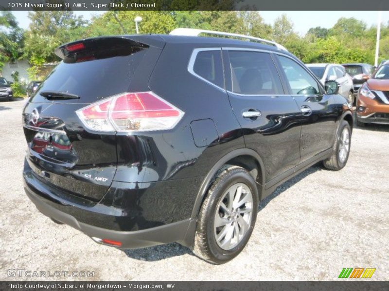 Super Black / Charcoal 2015 Nissan Rogue SL AWD