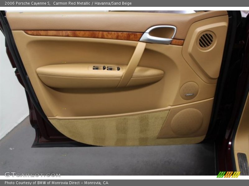 Carmon Red Metallic / Havanna/Sand Beige 2006 Porsche Cayenne S