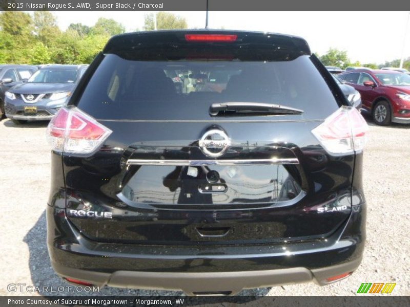 Super Black / Charcoal 2015 Nissan Rogue SL AWD