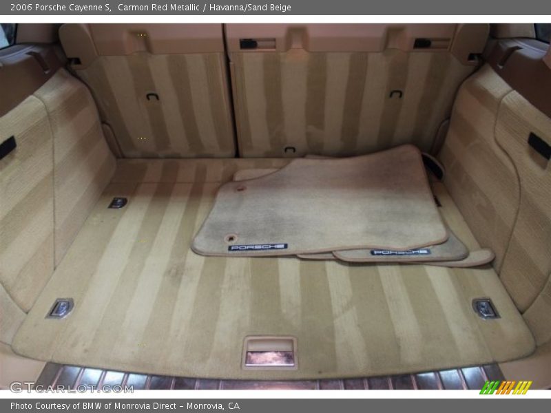 Carmon Red Metallic / Havanna/Sand Beige 2006 Porsche Cayenne S