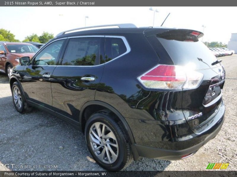 Super Black / Charcoal 2015 Nissan Rogue SL AWD