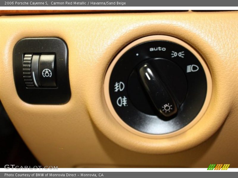 Carmon Red Metallic / Havanna/Sand Beige 2006 Porsche Cayenne S