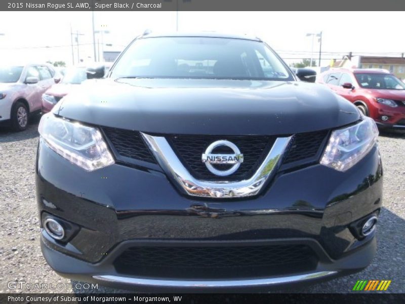 Super Black / Charcoal 2015 Nissan Rogue SL AWD
