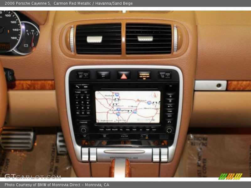 Carmon Red Metallic / Havanna/Sand Beige 2006 Porsche Cayenne S