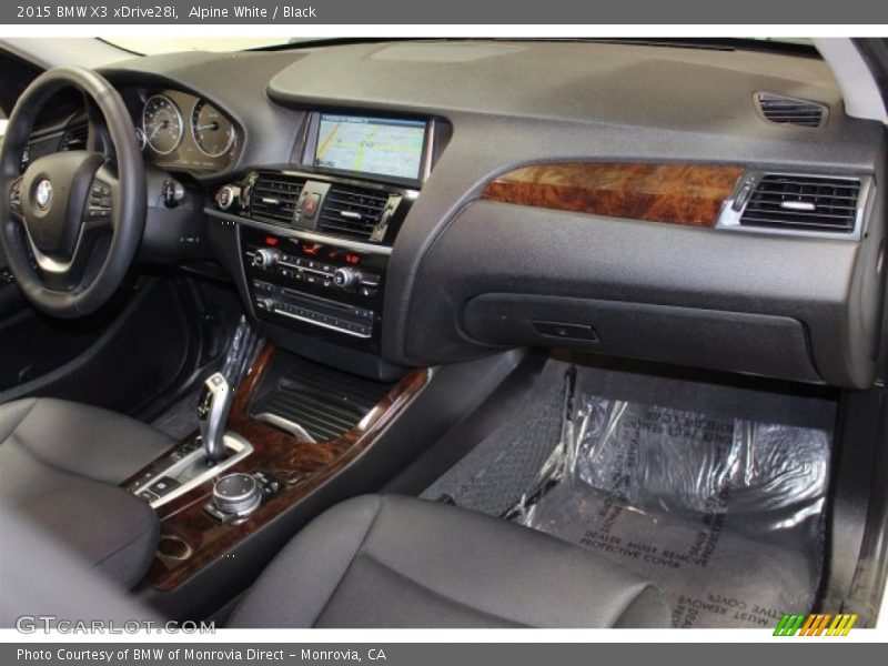 Alpine White / Black 2015 BMW X3 xDrive28i