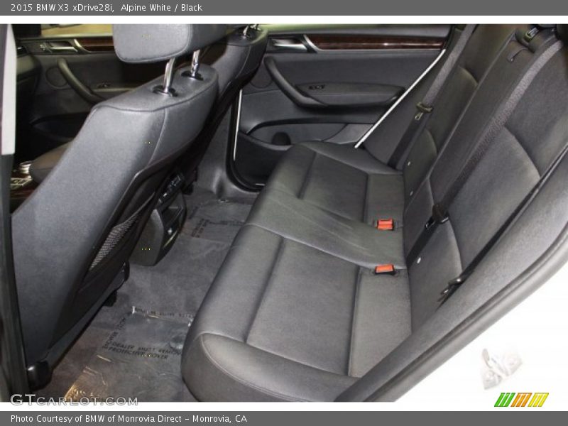 Alpine White / Black 2015 BMW X3 xDrive28i