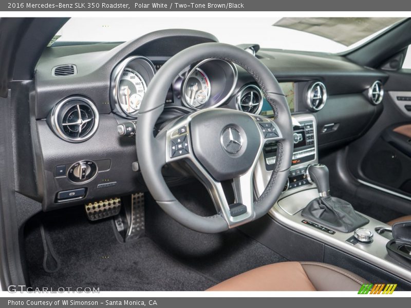 Dashboard of 2016 SLK 350 Roadster