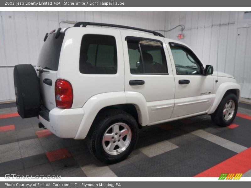 Stone White / Light Taupe/Taupe 2003 Jeep Liberty Limited 4x4