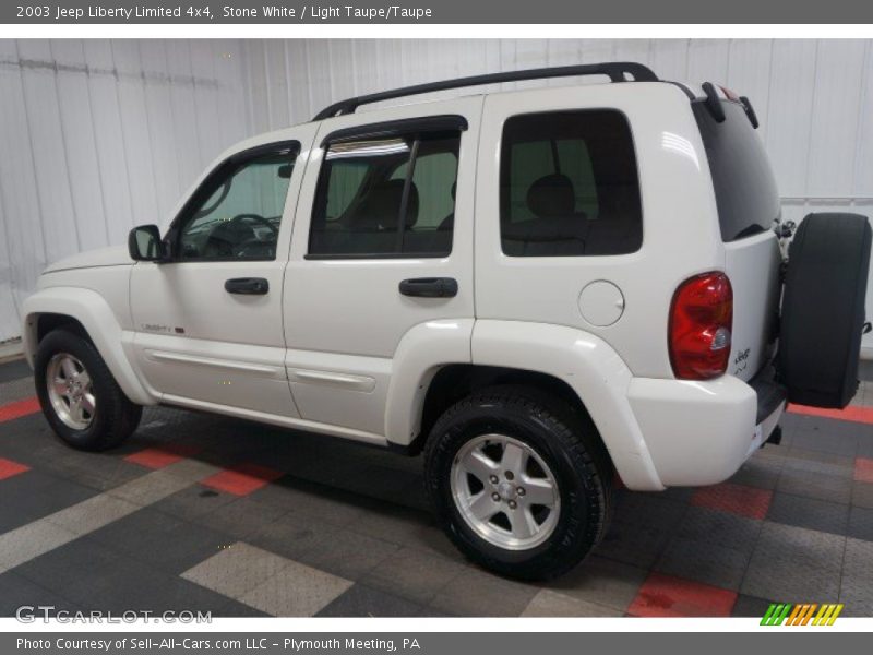 Stone White / Light Taupe/Taupe 2003 Jeep Liberty Limited 4x4