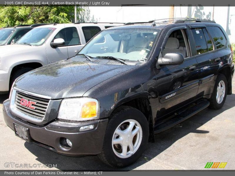 Carbon Black Metallic / Light Gray 2005 GMC Envoy SLE 4x4