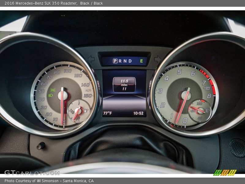  2016 SLK 350 Roadster 350 Roadster Gauges