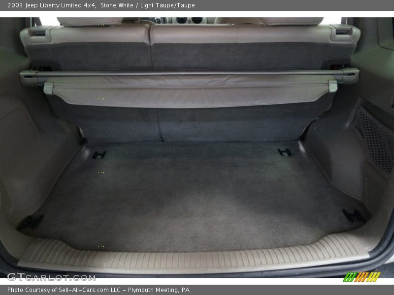 Stone White / Light Taupe/Taupe 2003 Jeep Liberty Limited 4x4