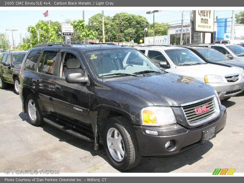Carbon Black Metallic / Light Gray 2005 GMC Envoy SLE 4x4