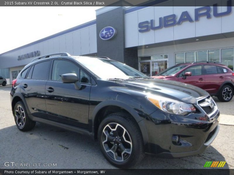 Crystal Black Silica / Black 2015 Subaru XV Crosstrek 2.0i