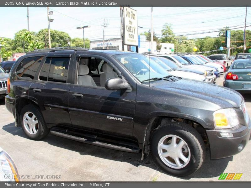 Carbon Black Metallic / Light Gray 2005 GMC Envoy SLE 4x4