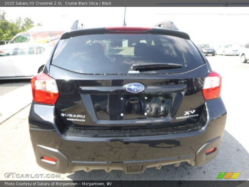 Crystal Black Silica / Black 2015 Subaru XV Crosstrek 2.0i
