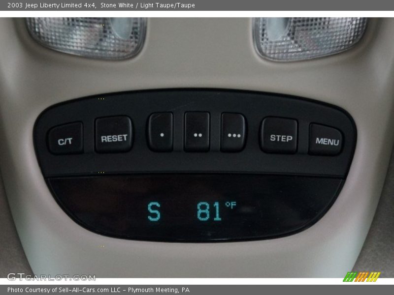 Stone White / Light Taupe/Taupe 2003 Jeep Liberty Limited 4x4