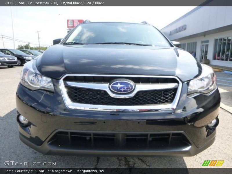 Crystal Black Silica / Black 2015 Subaru XV Crosstrek 2.0i