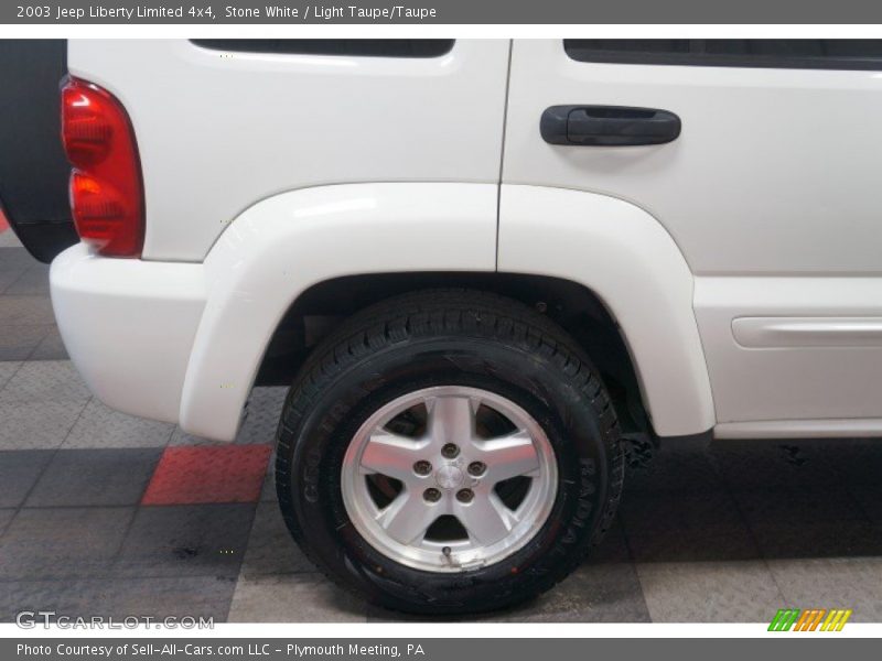 Stone White / Light Taupe/Taupe 2003 Jeep Liberty Limited 4x4