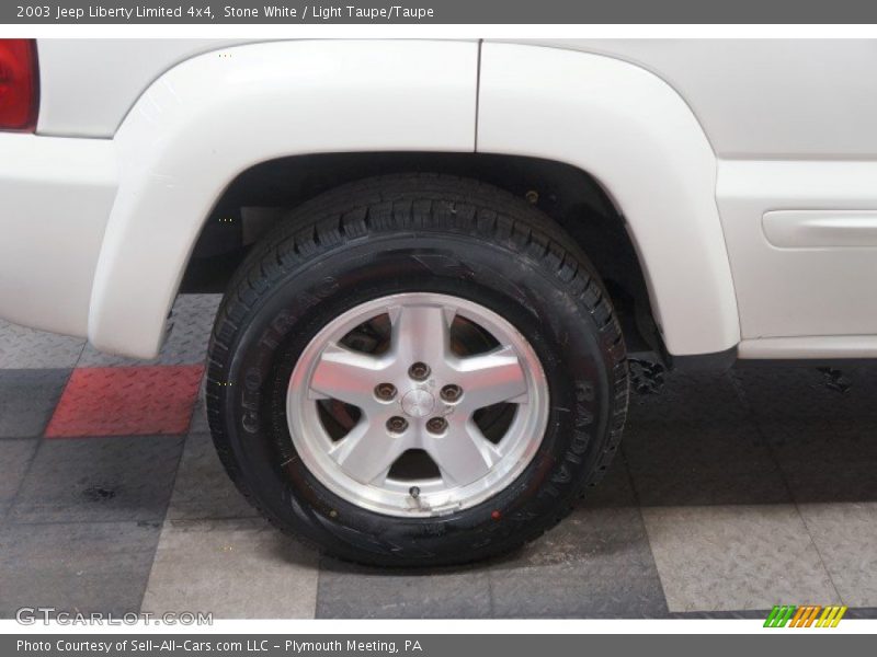 Stone White / Light Taupe/Taupe 2003 Jeep Liberty Limited 4x4
