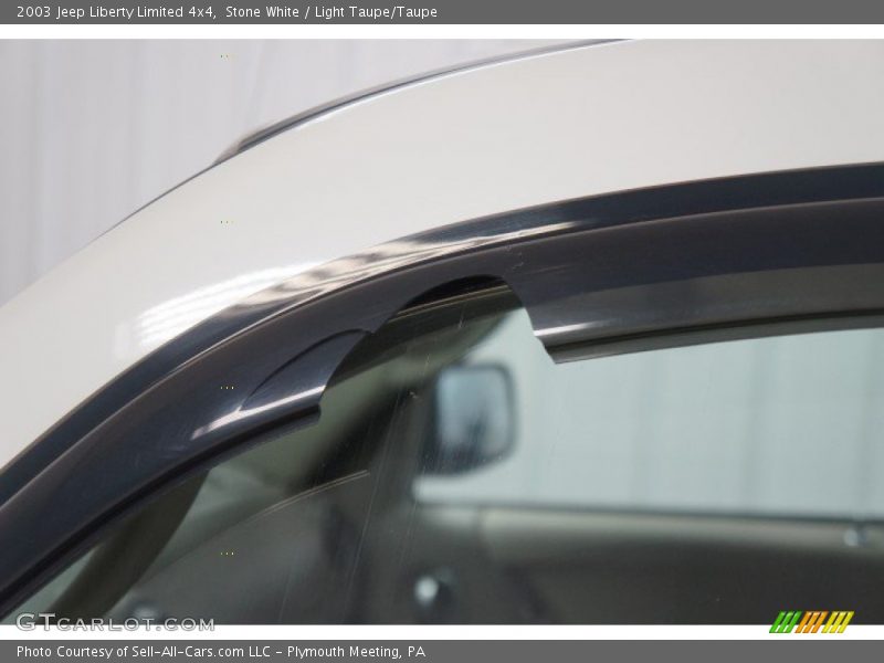 Stone White / Light Taupe/Taupe 2003 Jeep Liberty Limited 4x4