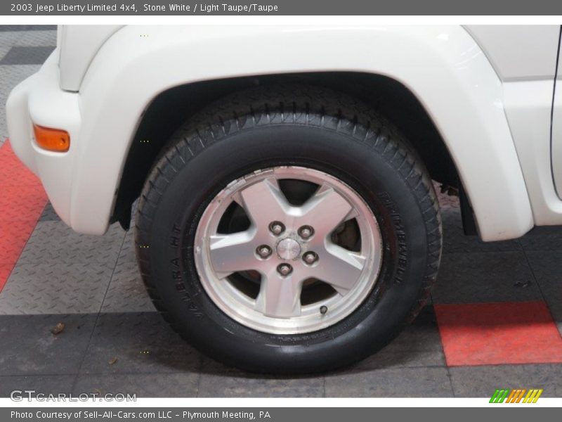 Stone White / Light Taupe/Taupe 2003 Jeep Liberty Limited 4x4