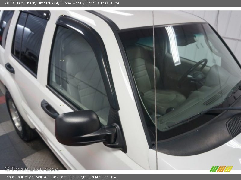 Stone White / Light Taupe/Taupe 2003 Jeep Liberty Limited 4x4