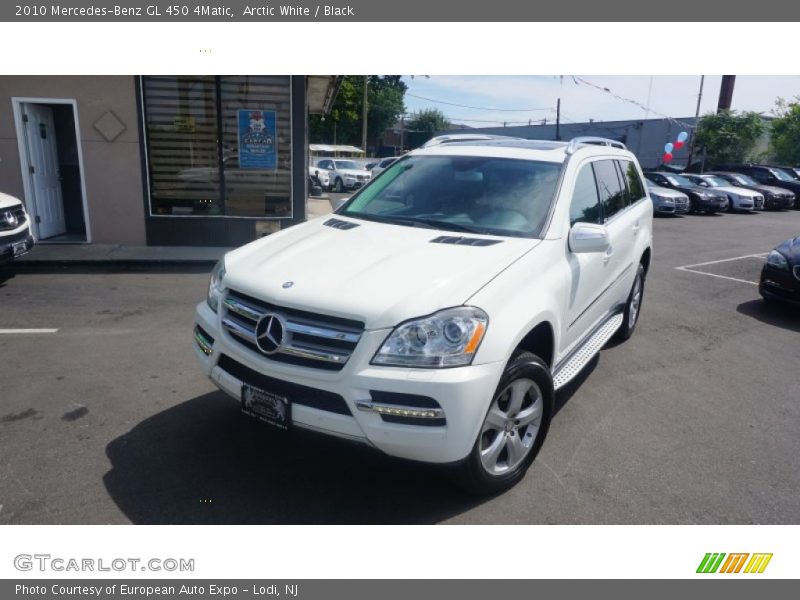 Arctic White / Black 2010 Mercedes-Benz GL 450 4Matic