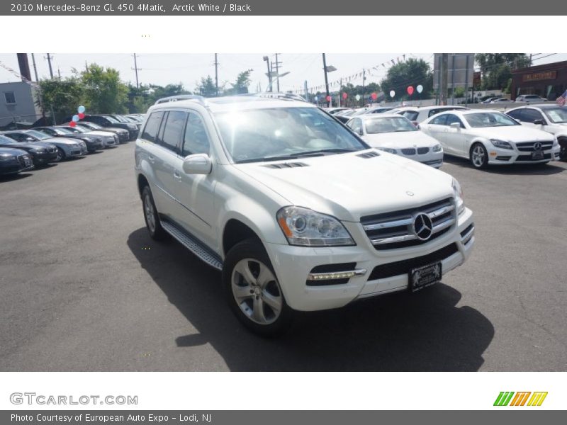 Arctic White / Black 2010 Mercedes-Benz GL 450 4Matic